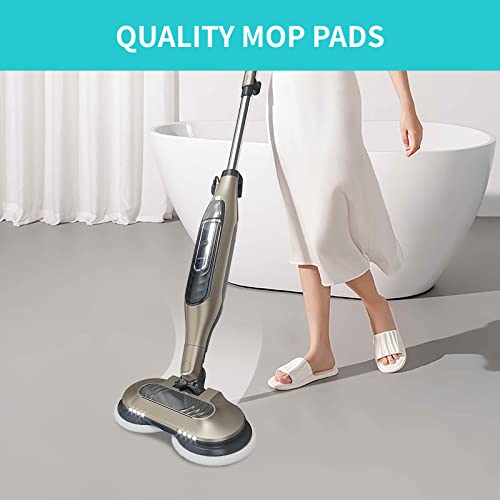 AIR U+ S8201 Pads Replacement Steam Mop Pads for Shark S8201 S7001 S8001 S7201 S7000AMZ S7000 S7005 S7020 S7001C Series Steam & Scrub All-in-One Scrubbing Mop, 4 Pack - color: White 4 Pack