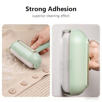 Reusable Lint Roller - Washable Pet Hair Remover that Never Needs Sticky Sheets, Powerful Gel Brush for Dog & Cat Hair on Furniture, Couch, Carpet, Bedding, and Car Upholstery