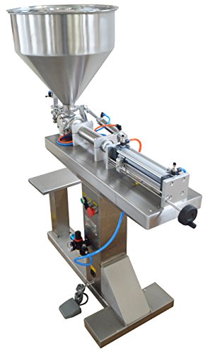 INTBUYING Automatic Paste Liquid Filling Machine for Shampoo Oil Water Perfume 30-300ml One Nozzle with Stand