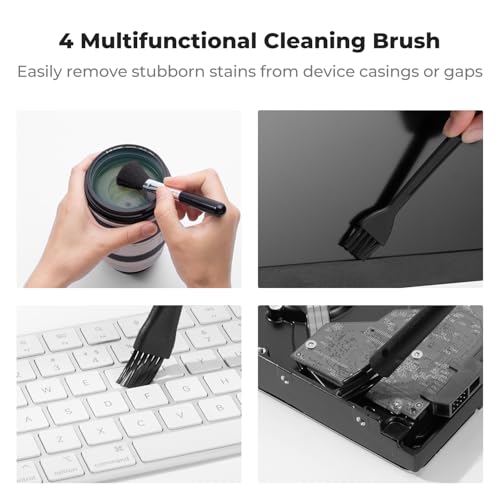 K&F CONCEPT 8-in-1 Kit:，Versatile for Multi-scenarios | Safe formula and effective dust removal. Anti-static and multi-brand. Versatile with diverse kit