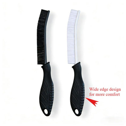 Gap Cleaning Brush Set 6-Pack Widening Handle Hard Bristles for Tile Seams, Kitchen and Bathroom Use, A1 - color: A1