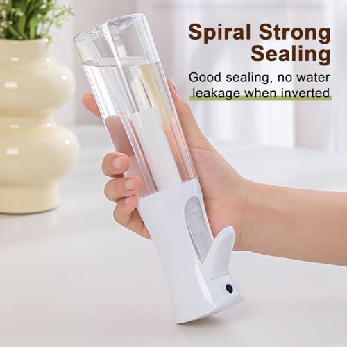 Fine Continously Mist Spray Bottle (10.1oz/300ml) for Body moisturizer Hair styling Cleaning Garden plant care etc.,Hair Mister Misting Continuous Mist Spray Bottle,2Pcs (Black+White) - color: Black+White