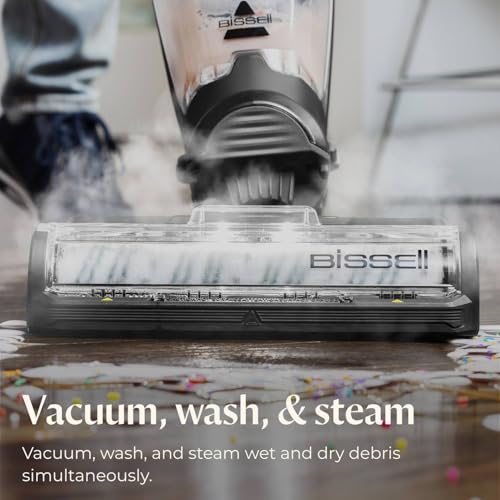 Bissell CrossWave HydroSteam Steam Mop, 3-in-1 Wet Dry Vacuum Mop with Steam Function, Hard Floor Cleaner Machine with Sanitize Formula, 35151 - style: CrossWave HydroSteam