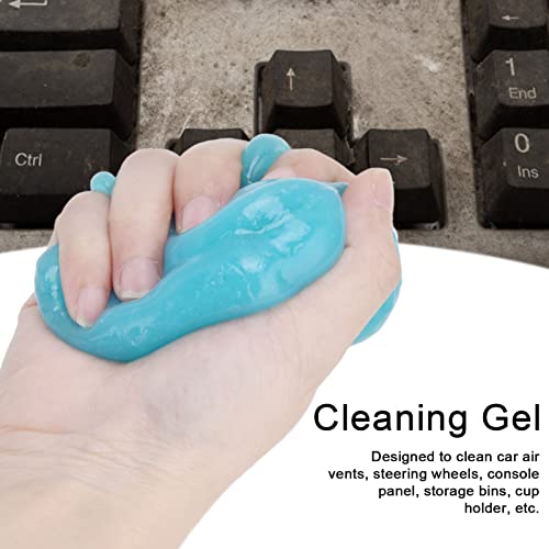 Keyboard Cleaner, Cleaning Gel Dusting Gadget Practical Portable, Car Gel Cleaner for Automotive Air Vent Mobile Phone Laptop Keyboard