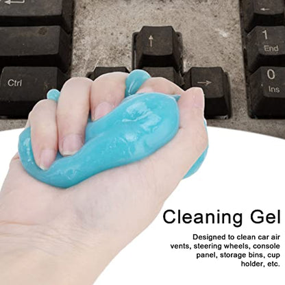 Keyboard Cleaner, Cleaning Gel Dusting Gadget Practical Portable, Car Gel Cleaner for Automotive Air Vent Mobile Phone Laptop Keyboard