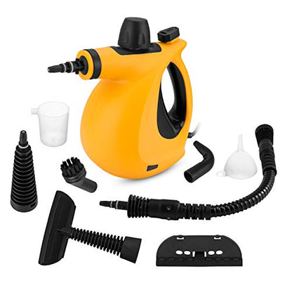 Handheld Steam Cleaner, Pressurized Multi-Surface Steam Cleaner with 11pcs Accessories, Chemical Free Multi-Purpose Steam Cleaners for Home Use, Steamer for Cleaning Floor, Tile, Windows, Couch, Grout