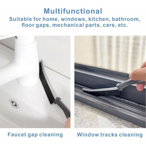 Washing Machine Cleaner Brush Set (6-Pcs) for Front & Top Load Washers – Deep Cleaning Kit for Rubber Seal, Drum, Dispenser, Tight Gaps & Multipurpose Cleaning in Kitchen, Bathroom & Home