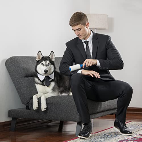PetLovers Extra Sticky Lint Roller Mega Value Set 450 Sheets for Pet Hair Removal and Clothes, Dog and Cat Lint Remover 5 Pack - size: 5 pack