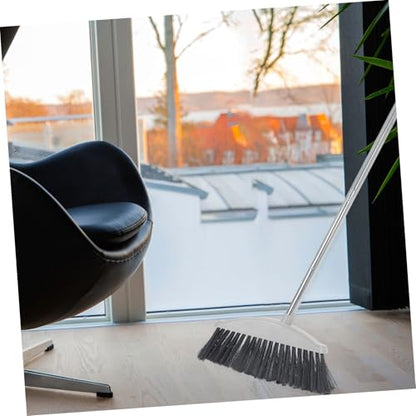 Long Handle Sweeping Broom Rotatable Handle Heavy Duty Outdoor Broom for Cleaning for Pet Hair and Rubbish Removal
