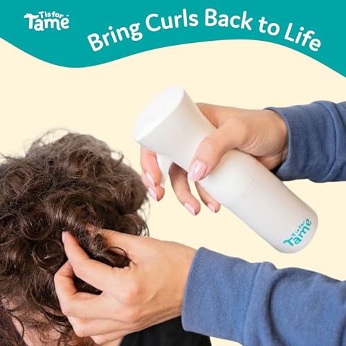 T is for Tame - Precision Fine Hair Mister Spray Bottle - 10 oz. Continuous Spray Bottle for Hair Care, Curl Refreshing and Styling - Made in the USA