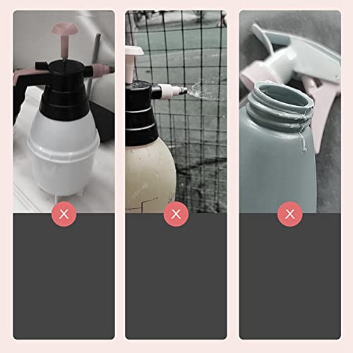 1500ml Gardening Spray Bottle with Rotating Nozzle - Large Area Uniform Spray, Sealed Copper Head, Ergonomic Handle Design (Green) - color: Green