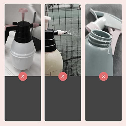 1500ml Gardening Spray Bottle with Rotating Nozzle - Large Area Uniform Spray, Sealed Copper Head, Ergonomic Handle Design (Green) - color: Green