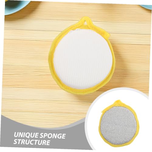 Alipis 50pcs Dual-Sided Kitchen Dish Cleaning Sponges, Reusable Non-Scratch Scrub Pads for Household and Pot Washing, Thick 2.5cm Multipurpose Cleaning Sponge Set