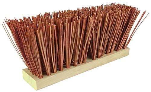 Weiler 70209 16" Block Size, Dyed Palmyra Fill, Hardwood Block, Street Broom, Made in the USA - size: 16", style: Dyed Palmyra