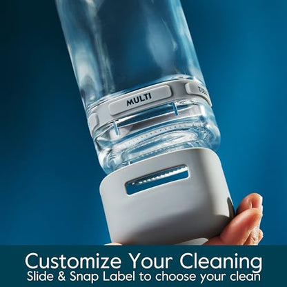 Grove Co. Refillable Glass Spray Bottles for Cleaning, 2 x 16 oz Bottles | Reusable; Custom Labels; Compatible with Grove Co. Cleaning Concentrates; No Plastic Waste; Durable, Recycled Glass - color: White, size: 32 Ounce (Pack of 2)