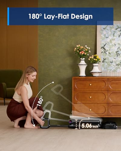 Tineco Wet Dry Vacuum Cleaner 22kPa Suction Floor Cleaner Mop, 50 Min Runtime, iLoop Smart Sensor, DualBlock Anti-Tangle Design, 185℉ Flashdry, Dual-Edge Cleaning, 180° Lay-Flat, Floor One S7 Artist - style: Floor One S7 Artist