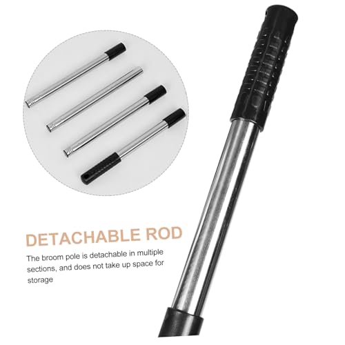 1set Manual Carpet Floor Sweeper with Handle Non-Electric Rubbish Removal Tool for Pet Hair and Debris for Cleaning