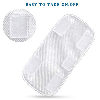 HYCLES Replacement Sienna Luna Cloth Pads Microfiber Mop Pads 6 Pcs for Steamer Head SSM-3006 Washable Cleaning Pads for Floor