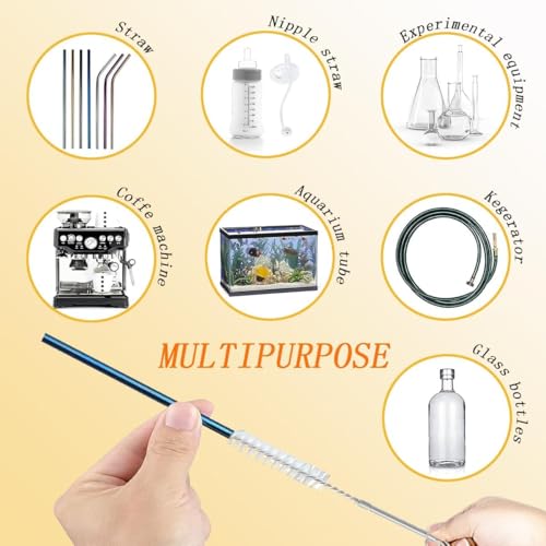2 Pack Extra Long Flexible Pipe Cleaner Brush, Drain Cleaner Tool for Fridge, Sink Hose, Aquarium Tube, Car Sunroof Drain Cleaning Brush. (60inch) - color: 60inch