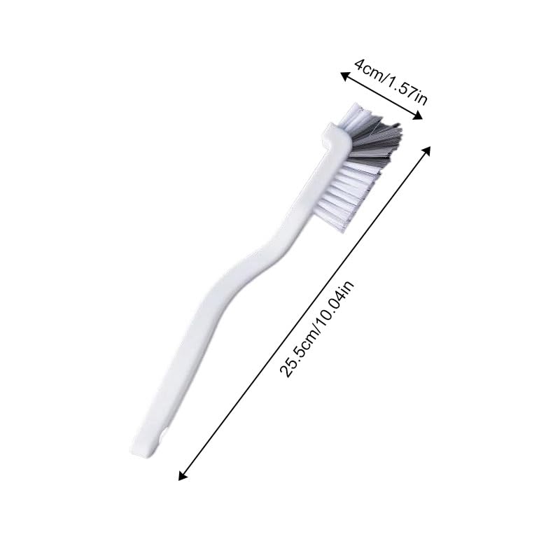 90 Degree Angle Scrub Brush for Cleaning Corner Grout Brush Kitchen Sink Bathroom Tile Lines Window Track Deep Cleaning Brush with Stiff Bristles