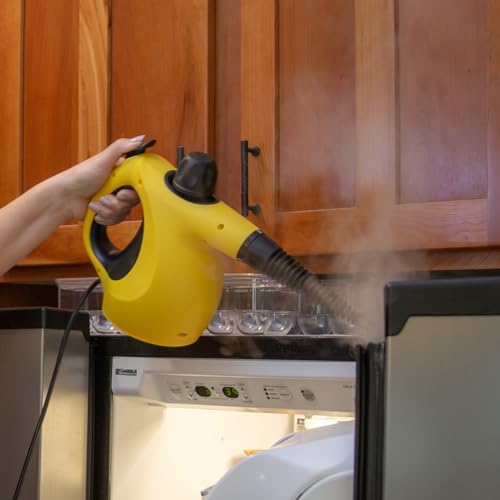 Wagner 2460111 505e Handheld Steam Cleaner, Multi-purpose Steamer, 11 Attachments, Chemical-Free Cleaning, Pet and Kid Safe