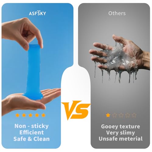 ASFSKY Car Cleaning Gel (Blueberry,Mint) Cleaning Putty Universal Dust Cleaning Car Interior Cleaner Keyboard Dust Remover Car Slime Gifts for Men Women Girl