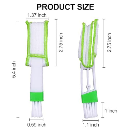 Air Vent Cleaning Brush, Car Vent Cleaner, Duster Brush, Multifunctional, Removable & Washable for Computer Keyboards, Fans, Car Interior Cleaning Air Conditions Fan Dusters