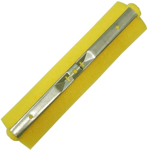 HOMEMAID® 12" Roller Sponge Mop – Replacement Foam Refill Sponge Head (Made in USA) - Self-Wringing Sponge Mop for Hardwood, Tile & Kitchen Floors, Home, Commercial, Janitorial & Industrial Cleaning - color: Refill
