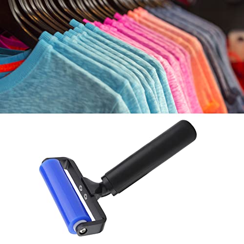 Lint Roller, Silicone Manual Dust Removal Roller Anti Static Cleaner Screen Film Roller for Household Remove Dirt Dust Hair (4 Inch) - size: 4 Inch