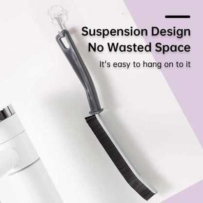 Hard Bristle Crevice Cleaning Brush 5 pcs, Multifunctional Gap Cleaning Scrub Brush, Cleaning Tools for Household Use, Home, Kitchen, Bathroom, Window, Vehicle, Faucets, Toilet, Grout