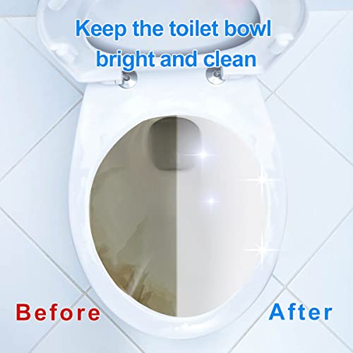 KIISIISO Toilet Bowl Cleaners Tablets(12 Pack), Household Lime Rust Removers, Automatic Toilet Tank Cleaner, with Sustained Release Technology for Bathroom Cleaners - size: 12 Count (Pack of 1)