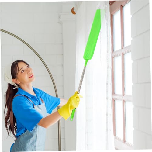 Cabilock Extendable Gap Duster Retractable Pole Washable Brush for Furniture Cleaning Long Reach under Appliance Home Cleaning Tool - size: 43.00X7.50X0.20CM