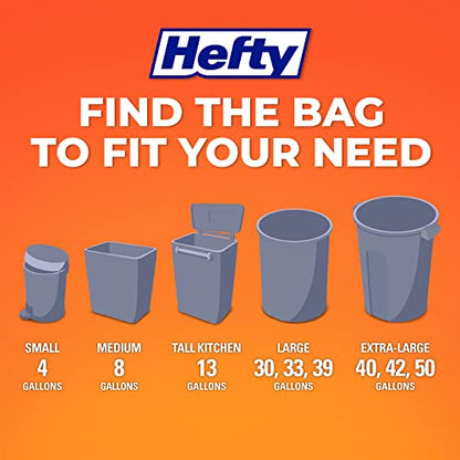 Hefty Medium Trash Bags, Fabuloso Scent, 8 Gallon, 26 Count - size: 26 Count (Pack of 1)