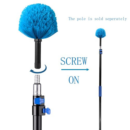 Screw on Cobweb Duster Brush Head (Pole Not Included)