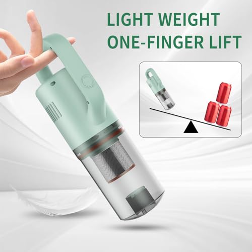 KEROMEE Cordless Vacuum Cleaner, Handheld Stick Mini Lightweight 2-in-1 Vacuum for Pet Hair Hardwood Floor Cat Litter Home Cleaning - style: Cordless