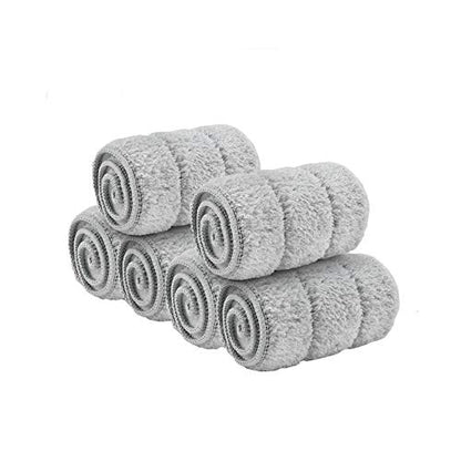 18 inch mop Pads Replacement 6 Pack mop Head Replacement Washable Microfiber Pads - size: 18 IN PADS