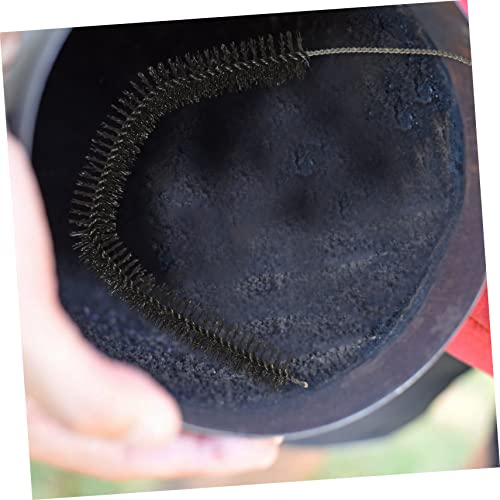 Dryer Vent Cleaning Brush 27.95 Inch Flexible Lint Remover with Bendable Wire Shaft and Non-Slip Handle for Refrigerator Coil and Appliance Dust Cleaning