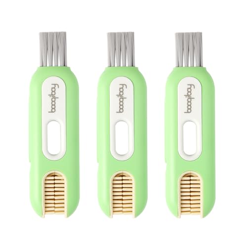 3 in 1 Cup Lid Cleaning Brush,Multifunctional Bottle Cleaner Brush with Hook Remover, Silicone Cup Holder Cleaner, Water Bottle Cleaner Brush for Cups, Lids, Tumblers and Kitchen Gaps(Green) - color: Green