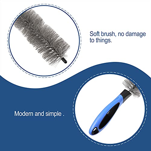 Uonlytech 23.62 Inch Radiator Cleaning Brush, Long Flexible Cleaner for Radiators, Vents, Refrigerator Coils, AC Condensers and Narrow Gaps