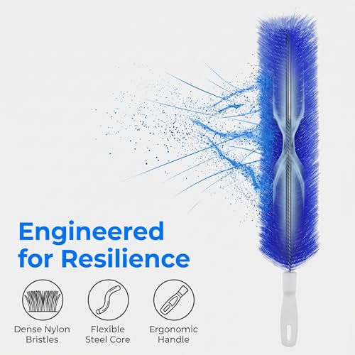 Bendable Microfiber Head, 2026 Fan Cleaner Brush Reusable Dust Remover Washable ldeal for Electric Fans Air Conditioning, Home Car Vents, Curtain (Mixed 2 Pcs) - color: Mixed 2 Pcs