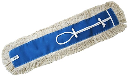 36" Industrial Strength Washable Cotton Dust Mop Refill, Replacement Head for Home & Commercial Use, Fits 36 Inch Frame, Cleans Hardwood, Laminate, Concrete, or Other Floor Systems (36") - size: 36 Inch (Pack of 1)
