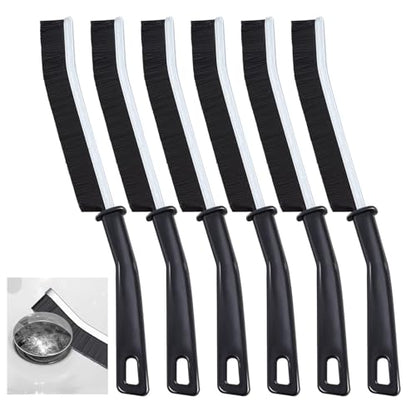 6PCS Hard Bristle Crevice Cleaning Brush, Hard-bristled Crevice Brush, Gap Cleaning Brush, Specially Used for Dead Corners in Bathrooms, Kitchens, Ceramic Tiles, and Window Grooves