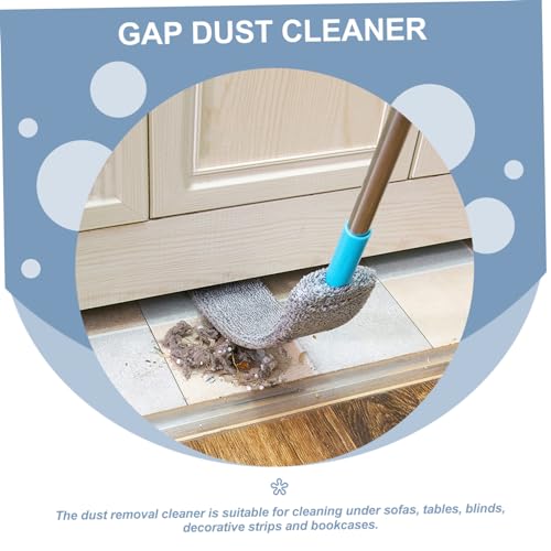 Long Handle Under Bed Cleaning Tool Dust Remover for Furniture Washable Duster