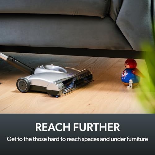 Gtech SW02 Cordless Lithium Carpet and Hardwood Floor Sweeper - Cordless Adjustable Vacuum - Up to 60 Minutes of Runtime - Rechargeable 7.2v Li-ion Battery - Lightweight (3.5 lbs.) - style: Advanced Sweeper SW02