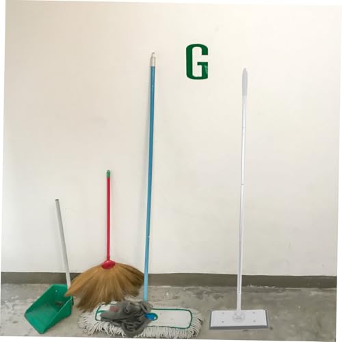 Cabilock Adjustable Section Telescopic Cleaning Mop with Reinforced Aluminum Pole Electrostatic Flat Mop for Efficient Dust Collection Hardwood Floors Includes Window Squeegee for Shower