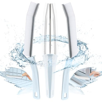 IBB 3Pcs Crevice Gaps Cleaning Brush, Hard Bristle Brush for Cleaning, Deep Cleaning Thin Brushes for Small Spaces, Bathroom Gap, Sink Crevice, Windows Groove, Tiles & Faucets