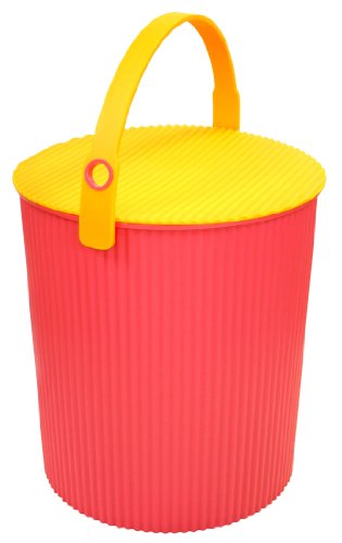 Hachimankasei Sceltevie Omnioutil Pail, LL - color: ピンク, style: LL Size: 6.5 gal (20 L)