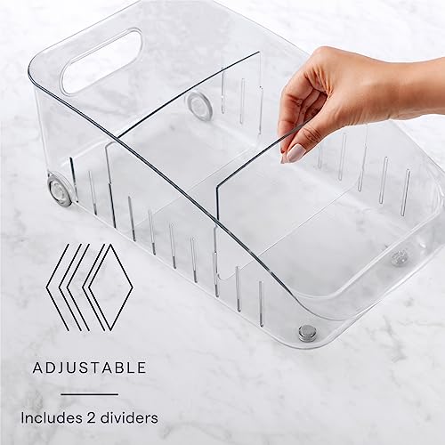 YouCopia RollOut Fridge Drawer 8”, Adjustable Bin Refrigerator Organizer - size: 8" Wide