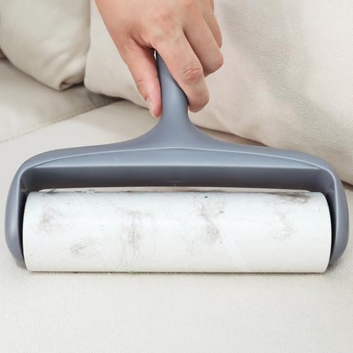 50% Stickier Large Surface Lint Roller Refill for Scotch-Brite Pet Hair Pickup Extra Sticky Large Lint Roller 8 inch Replacement Refills 6 Rolls, 60 Sheets per Refill, 360 Sheets Total - size: 6 Pack/360 Sheets