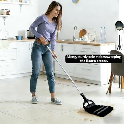 60 Inch Industrial Mop Handle Commercial mop Handle Heavy Duty Industrial mop Bucket mop Handles Heavy Duty Commercial mop Head Replacement and Handles mop Stick Replacement Mop Stick - color: Black